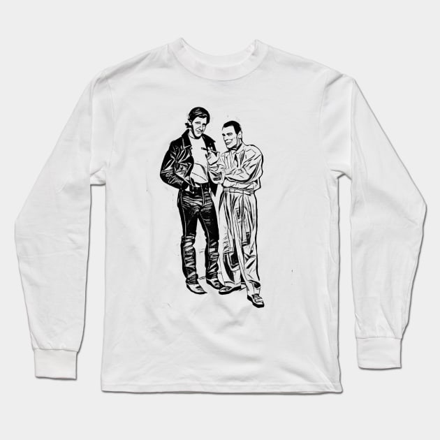 quantum leap Long Sleeve T-Shirt by RetroScribbles